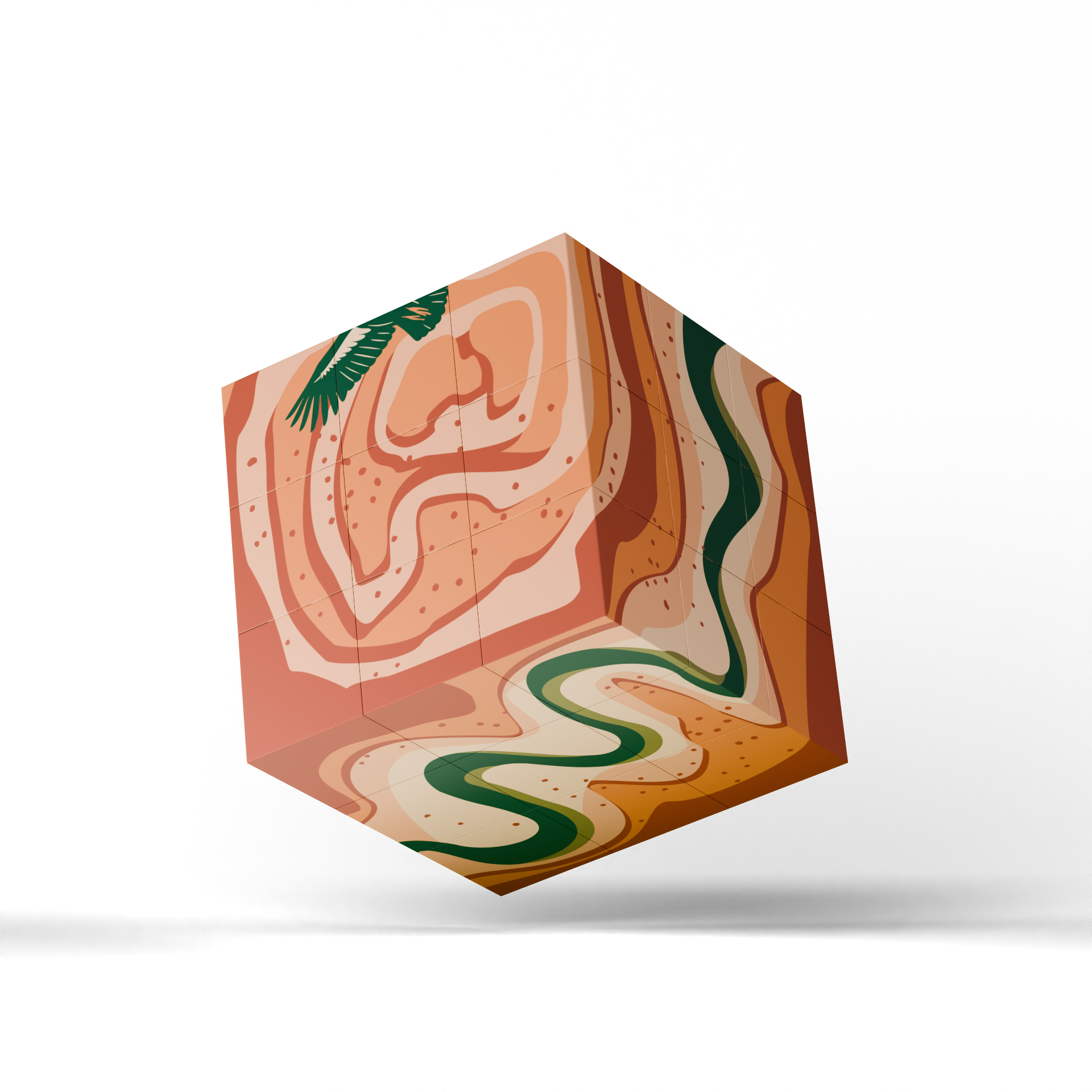 Magnetic Puzzle Cube - Seasonal Summit