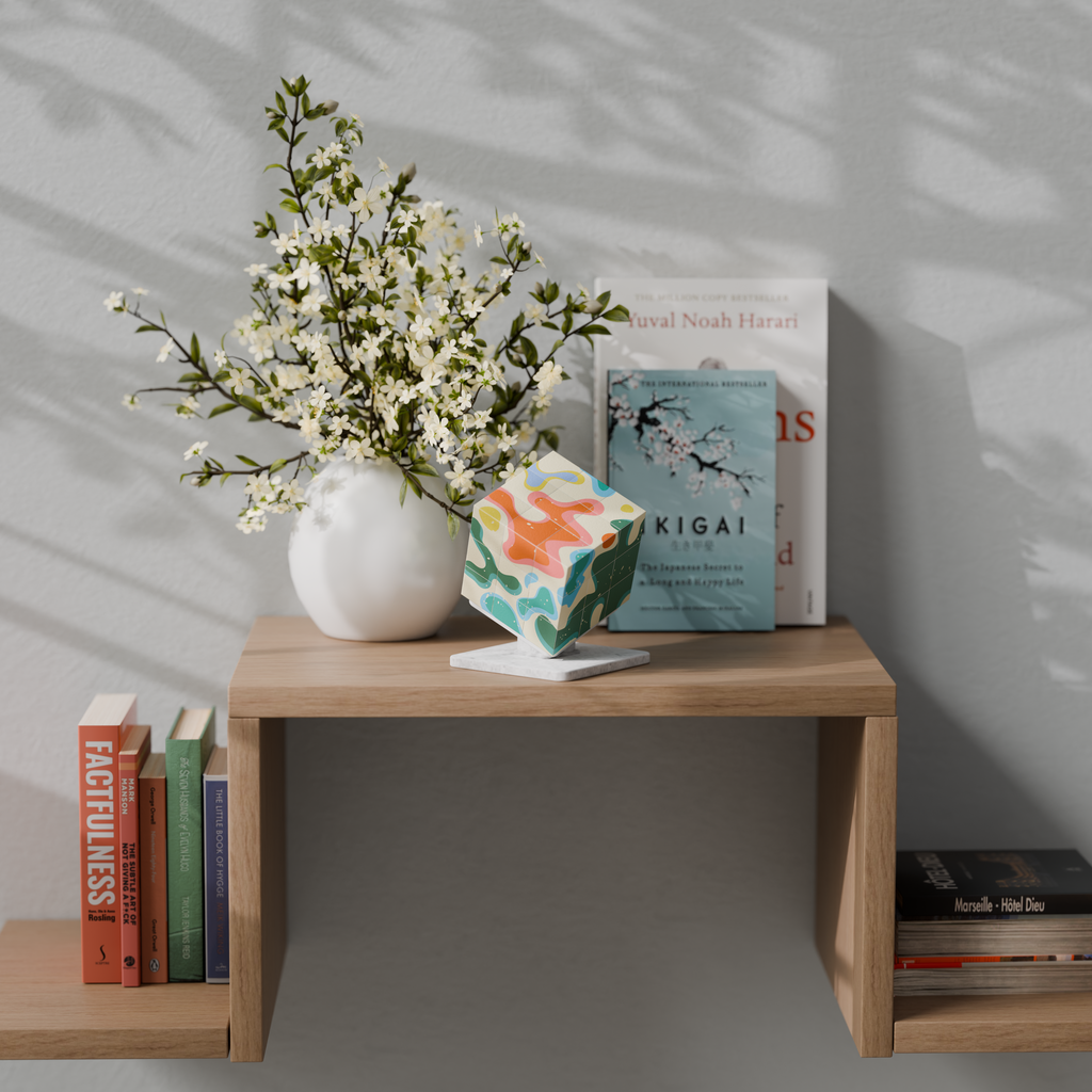 Magnetic Puzzle Cube - Painted Pups